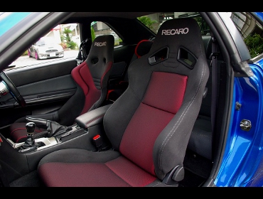 RECARO�i���J���V�[�g�j�@NISSAN�@�X�J�C���C���@BNR34��RECARO�i���J���j�@TS-G SK2 BK/RED�@���@SR-7F SK100 BK/RED�@����