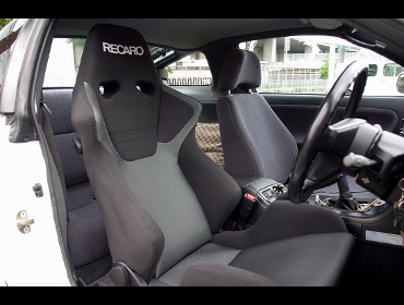 RECARO�i���J���V�[�g�j�@NISSAN�@180SX�@RPS13�Ƀ��J���@SR-6 SK100S�@BK/SIL�@����