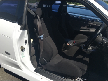 RECARO�i���J���V�[�g�j�@NISSAN�@�V���r�A�@S13��RECARO�i���J���j�@SR-7 KK100�@BK�@�~2�r�@����