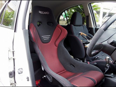 RECARO�i���J���V�[�g�j�@NISSAN�@�}�[�`�j�X��S�@K13����RECARO�i���J���j�@TS-G GK BK/RED�@����