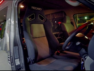 RECARO�i���J���V�[�g�j�@NISSAN�@�L�����o���Ƀ��J���@SR-7F SK100�@BK/SIL�@����