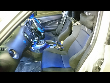 RECARO�i���J���V�[�g�j�@RECARO�i���J���V�[�g�j�@NISSAN�@�W���[�N�@F15�Ƀ��J���@SR-7�@SK100�@BK/BL�@���@SR-7F�@GK100�@BK/BL�@����