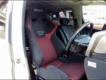 RECARO�i���J���V�[�g�j�@NISSAN�@�G���O�����h�@E51�Ƀ��J���@SR-6�@GK100S�@BK/RED�@����