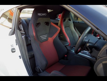 RECARO�i���J���V�[�g�j�@NISSAN�@GT-R�@R35�Ƀ��J���@SR-6�@GK100S�@BK/RED�@����
