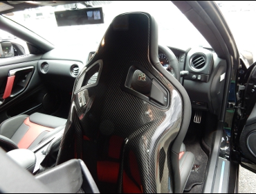 RECARO�i���J���V�[�g�j�@NISSAN�@GT-R�@R35�Ƀ��J���@�X�|�[�c�X�^�[�@���~�e�b�h�G�f�B�V�����@BK/RED�@�J�[�{���o�b�N�V�F���d�l�@�~2�r�@����