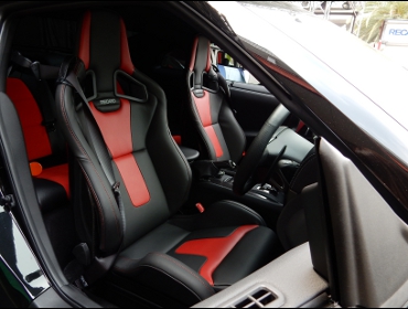 RECARO�i���J���V�[�g�j�@NISSAN�@GT-R�@R35�Ƀ��J���@�X�|�[�c�X�^�[�@���~�e�b�h�G�f�B�V�����@BK/RED�@�J�[�{���o�b�N�V�F���d�l�@�~2�r�@����