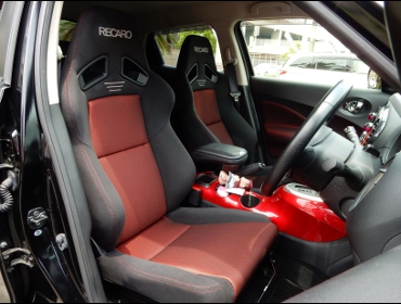 RECARO�i���J���V�[�g�j�@NISSAN�@�W���[�N�Ƀ��J���@SR-7F�@GK100�@BK/RED�@�~2�r�@����