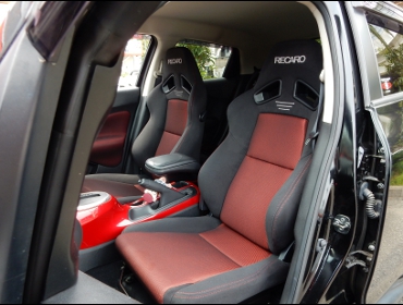 RECARO�i���J���V�[�g�j�@NISSAN�@�W���[�N�Ƀ��J���@SR-7F�@GK100�@BK/RED�@�~2�r�@����