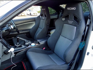 RECARO�i���J���V�[�g�j�@NISSAN�@�V���r�A�@S15�Ƀ��J���@SR-7�@GK100�@BK/SIL�@���@SR-7F�@GK100�@BK/SIL�@����