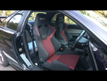NISSAN�@�X�J�C���C���@ER34�@FR�@�O���^��RECARO�i���J���jSR-6�@GK100S�@BK/RED�@�~2�r�@����