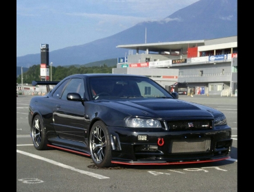 NISSAN�@�X�J�C���C���@BNR34�@GT-R��RECARO�i���J���j�V�[�g����