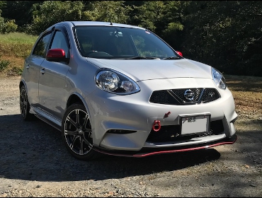 NISSAN�@�}�[�`�@�j�X��S�@K13����RECARO�i���J���j�V�[�g����