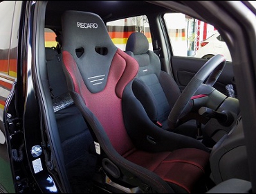 NISSAN�@NOTE�@E12�@�Ɂ@RECARO�i���J���j�@RS-G�@GK�@BK/RED�@����
