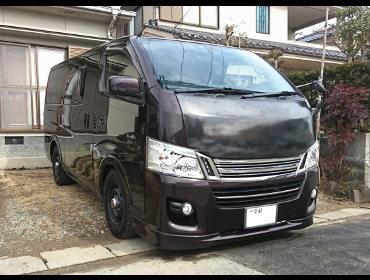 NISSAN�@�L�����o��NV350�@E26�@�Ɂ@RECARO�i���J���j�V�[�g����