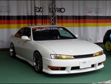 NISSAN�@�V���r�A�@S14�@�Ɂ@RECARO�i���J���j�V�[�g����