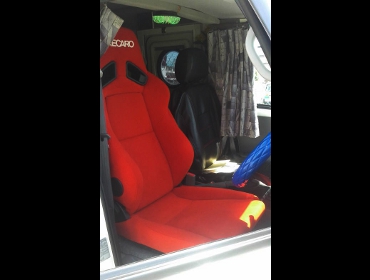 RECARO�i���J���V�[�g�j�@NISSAN�@�N���b�p�[�g���b�N�@�y�L�����s���O�J�[�@U71T�@�Ɂ@���J���@SR-7F�@KK100�@RED�@�A�[�����X�g�t���@����