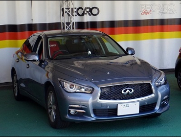 NISSAN�@�X�J�C���C���@V37�i2017�N�j�@�Ɂ@RECARO�i���J���j�@SR-6�@KK100S�@RED�@����