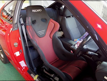 NISSAN�@�V���r�A�@S15�i2002�N�j�@�Ɂ@RECARO�i���J���j�@RS-G�@GK�@BK/RED�@����