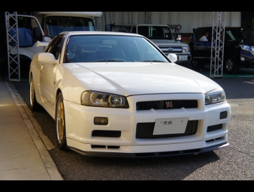 NISSAN�@�X�J�C���C���@BNR34�@�Ɂ@RECARO�i���J���j�@TS-G�@GK�@BK/SIL�@����