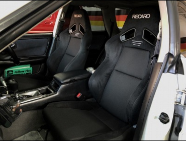 NISSAN�@�X�e�[�W�A�@E-WGNC34�i1997�N�j�@�Ɂ@RECARO�i���J���j�@SR-7F�@GU100H�@BK�@A/R�^�C�v�@�~���E�@����