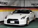 NISSAN�@GTR�@R35�i2008�N�j�@�Ɂ@RECARO�i���J���j�@SR-7�@KK100�@BK�@�V�[�g�q�[�^�[�t���@����