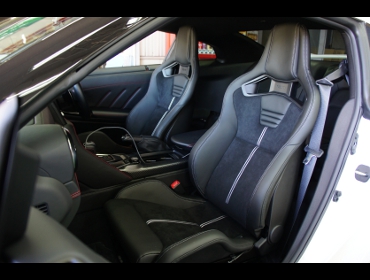 NISSAN�@GT-R�@R35�@�Ɂ@RECARO�i���J���j�@�X�|�[�c�X�^�[�@CL210H�@BK�@�~���E�@����