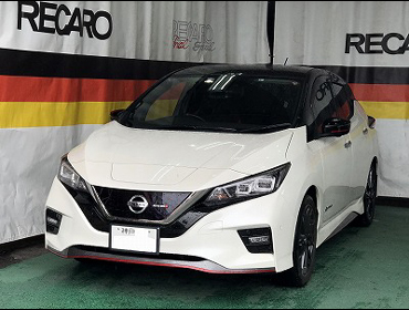 NISSAN�@���[�t�@ZE1�i2019�N�j�@�Ɂ@RECARO�i���J���j�@SR-6�@GK100S�@BK/RED�@�V�[�g�q�[�^�[�t���@����