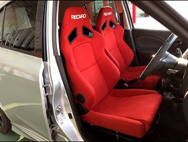 NISSAN�@�}�[�`�@NISMO�@K13�i2016�N�j�@�Ɂ@RECARO�i���J���j�@SR-7�@KK100�@RED�@A/R�@�~���E�@����