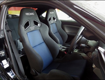 NISSAN�@�V���r�A�@S15�i2002�N�j�@�Ɂ@RECARO�i���J���j�@SR-7�@GK100�@BK/�u���[�@�~���E�@����