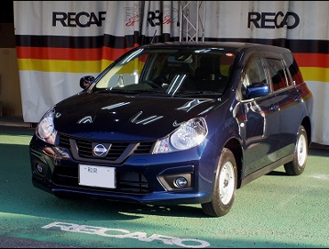 NISSAN�@AD�G�L�X�p�[�g�@Y12�i2020�N�j�@�Ɂ@RECARO�i���J���j�@SR-7�@GK100�@BK/RED�@�V�[�g�q�[�^�[�t���@����