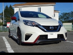 NISSAN ノート e-power nismo HE12(2018年) に RECARO(レカロ) SR-7 GK100 BK/RED 装着