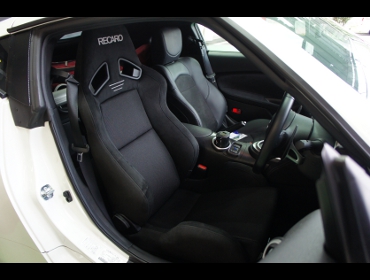 NISSAN�@�t�F�A���f�BZ�@Z34�i2010�N�j�@�Ɂ@RECARO�i���J���j�@SR-7�@GU100�@BK�@����