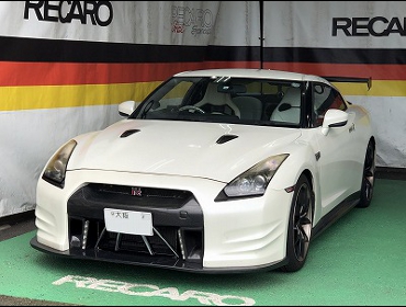 NISSAN�@GT-R�@R35�i2008�N�j�@�Ɂ@RECARO�i���J���j�@�X�|�[�c�X�^�[�@CL210H�@�A�C�{���[�@����
