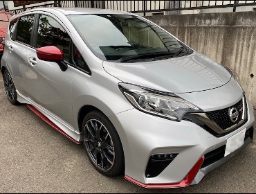 NISSAN�@�m�[�g�@�j�X��S�@MT�ԁ@E12�i2019�N�j�@�Ɂ@RECARO�i���J���j�@SR-6�@GK100S�@BK/RED�@����
