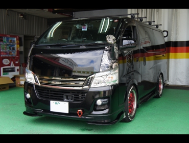 NISSAN�@�L�����o���@NV350�i2017�N�j�@�Ɂ@RECARO�i���J���j�@SR-7F�@GK100�@BK/BK�@�A�[�����X�g�t���@����