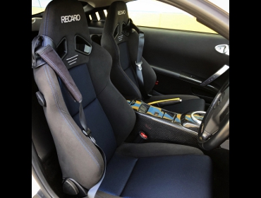 NISSAN�@�t�F�A���f�BZ�@Z33�@�Ɂ@RECARO�i���J���j�@SR-7F�@GK100�@BK/�u���[�@�~���E�@����