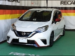 NISSAN ノート Eパワー HE12 に RECARO(レカロ) SR-6 GK100S BK/RED 装着