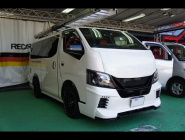 NISSAN�@�L�����o���@E26�i2020�N�j�@�Ɂ@RECARO�i���J���j�@SR-7F�@KK100H�@RED�@�V�[�g�q�[�^�[�t���@����