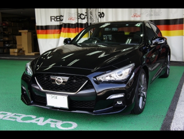 NISSAN�@�X�J�C���C���@V37�i400R�j�i2020�N�j�@�Ɂ@RECARO�i���J���j�@�X�|�[�c�X�^�[�@GK100H�@BK/RED�@����