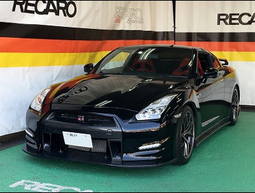 NISSAN�@35GT-R�@�Ɂ@RECARO�i���J���j�@SR-7�@GU100H�@RED�@�V�[�g�q�[�^�[�t���@���@SR-7F�@GU100H�@RED�@�V�[�g�q�[�^�[�t���@����