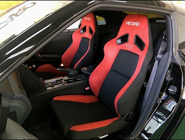 NISSAN�@35GT-R�@�Ɂ@RECARO�i���J���j�@SR-7�@GU100H�@RED�@�V�[�g�q�[�^�[�t���@���@SR-7F�@GU100H�@RED�@�V�[�g�q�[�^�[�t���@����