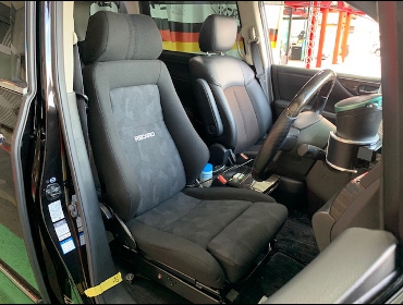 NISSAN�@�G���O�����h�@E52�i2013�N�j�@�Ɂ@RECARO�i���J���j�@�G���S���hMV�@BK�@�V�[�g�q�[�^�[�t���@����
