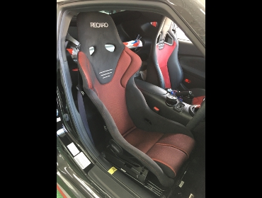 NISSAN�@�t�F�A���f�BZ�@Z34�i2017�N�j�@�Ɂ@RECARO�i���J���j�@RS-G�@GK�@BK/RED�@����