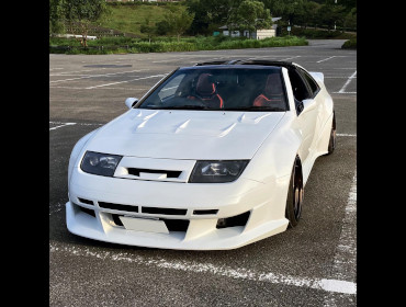 NISSAN�@�t�F�A���f�BZ�i300ZX�j�@Z32�i1994�N�j�@�Ɂ@RECARO�i���J���j�@RCS�@BK�V�F��/RED]���b�V���@�~���E�@����