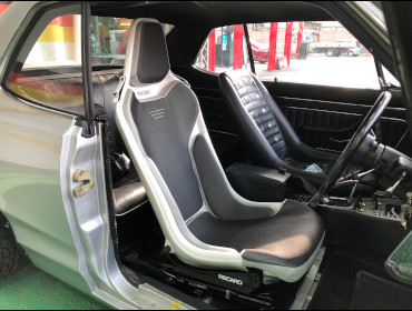 NISSAN�@�X�J�C���C���@GT-X�@�n�R�X�J�@GC10�i1972�N�j�@�Ɂ@RECARO�i���J���j�@RCS�@�z���C�g�V�F��/�V���o�[���b�V���@����