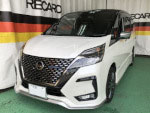 NISSAN�@�Z���i�@e�p���[�@HFC27�i2021�N�j�@�Ɂ@RECARO�i���J���j�@SR-7F�@GK100�@BK/BL�@�V�[�g�q�[�^�[�t���@����