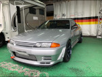 NISSAN�@�X�J�C���C���@GT-R�@BNR32�i1992�N�j�@�Ɂ@RECARO�i���J���j�@PRO�@RACER�@RMS�@2600A�@�J�[�{���@����