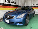 NISSAN�@�X�J�C���C���N�[�y�@CKV36�i2012�N�j�@�Ɂ@RECARO�i���J���j�@SR-6�@GK100S�@BK/SIL�@����