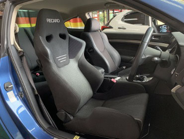 NISSAN�@�X�J�C���C���N�[�y�@CKV36�i2012�N�j�@�Ɂ@RECARO�i���J���j�@SR-6�@GK100S�@BK/SIL�@����