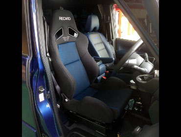 NISSAN�@�Z���i�@�I�[�e�b�N�@�X�|�[�c�X�y�b�N�@C27�i2021�N�j�@�Ɂ@RECARO�i���J���j�@SR-7�@GK100�@BK/�u���[�@�V�[�g�q�[�^�[�t���@����